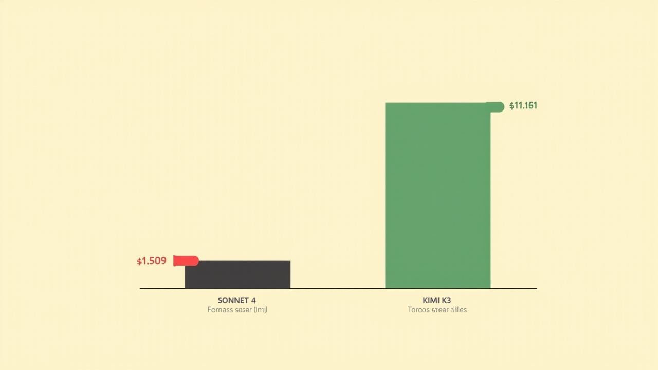 Sonnet 4 vs Kimi K3 pricing comparison — performance vs cost